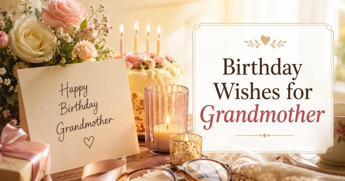 Birthday Wishes for Grandmother: Heartfelt Messages for Grandma