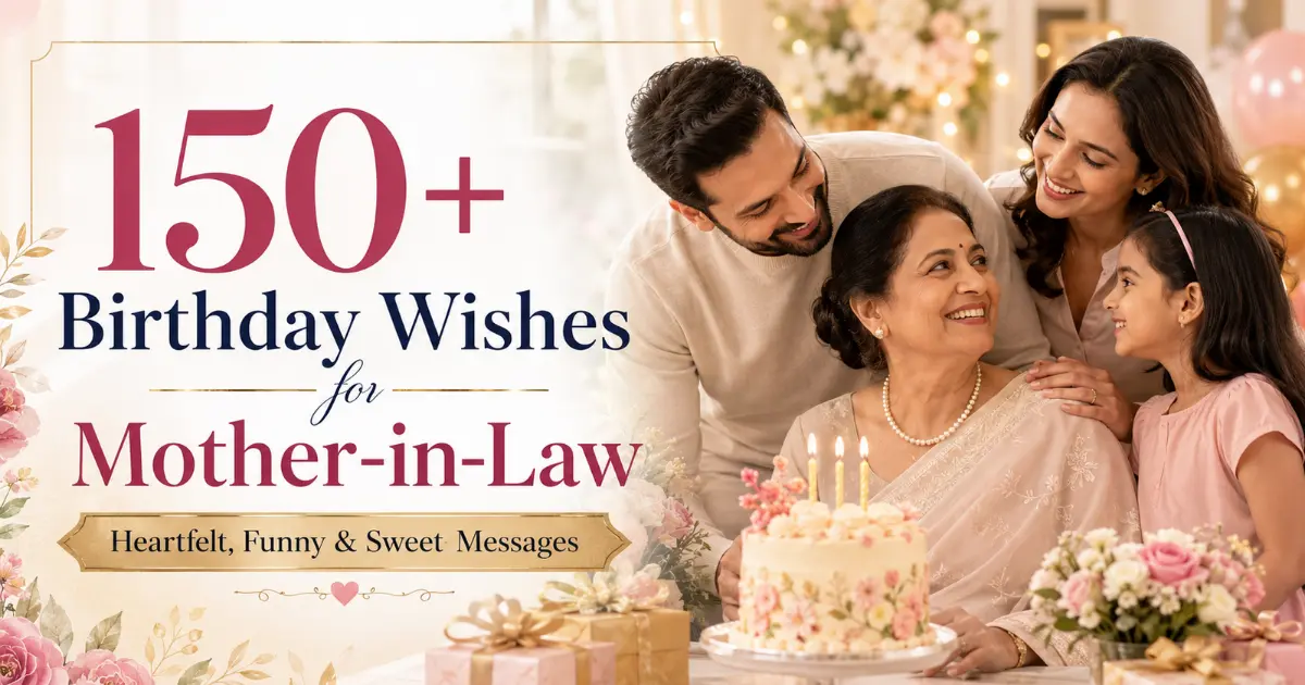 150+ Birthday Wishes for Mother-in-Law: Heartfelt, Funny & Sweet Messages