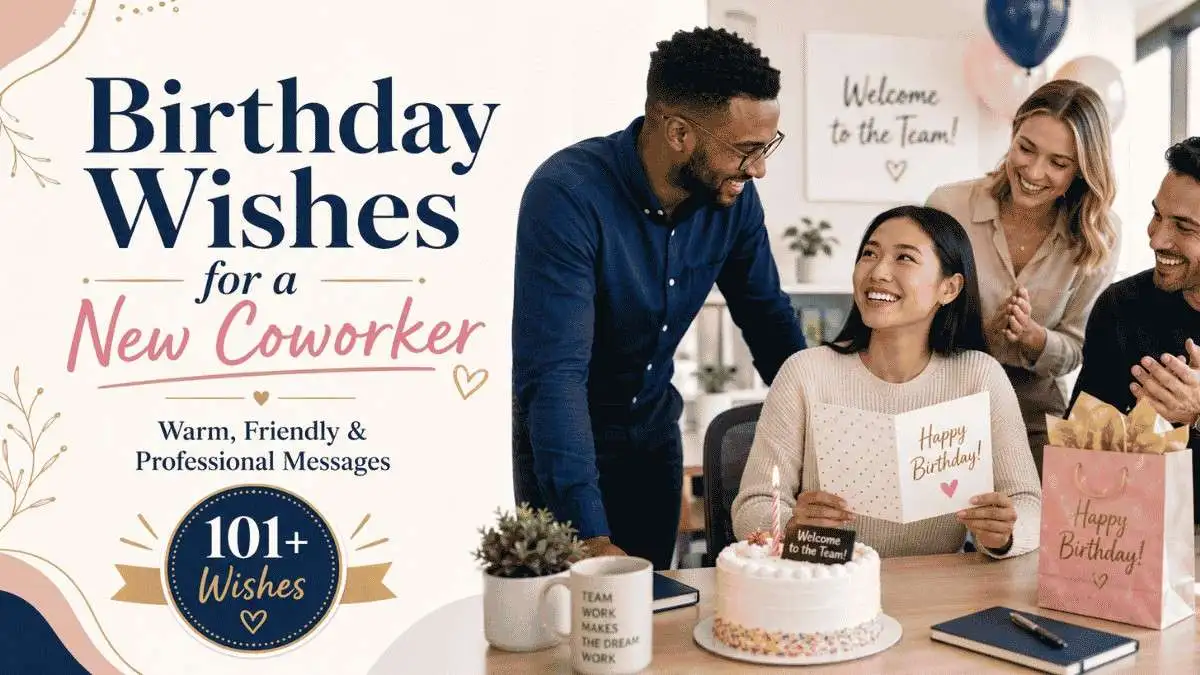birthday wishes for new coworker