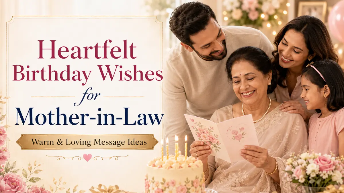 Heartfelt birthday wishes for mother-in-law with warm and loving message ideas