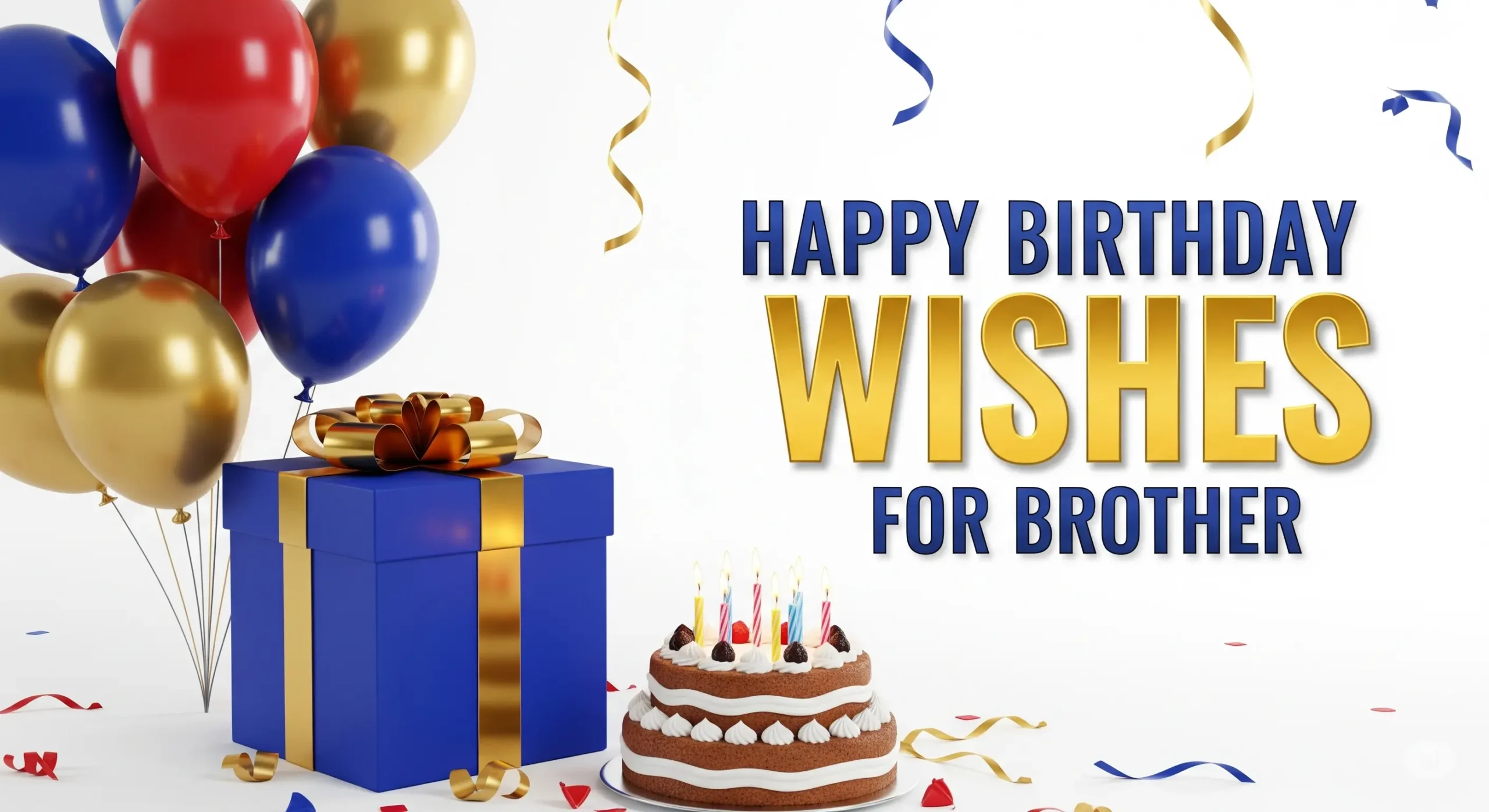 99+ Heartfelt Happy Birthday Wishes for Brother
